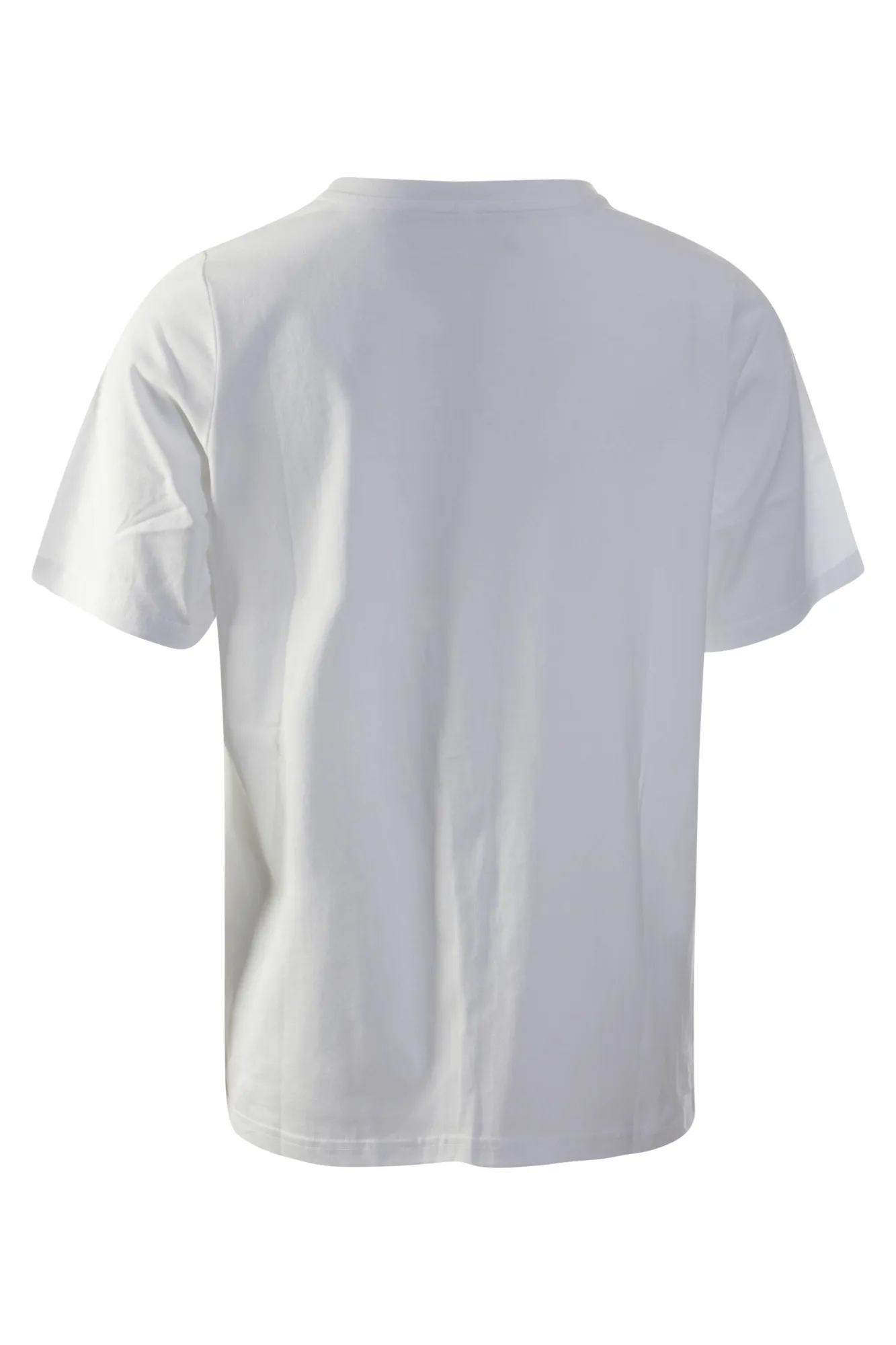 1100% Cotton Gold foil print Top | White Foil Riviera | 3408AR