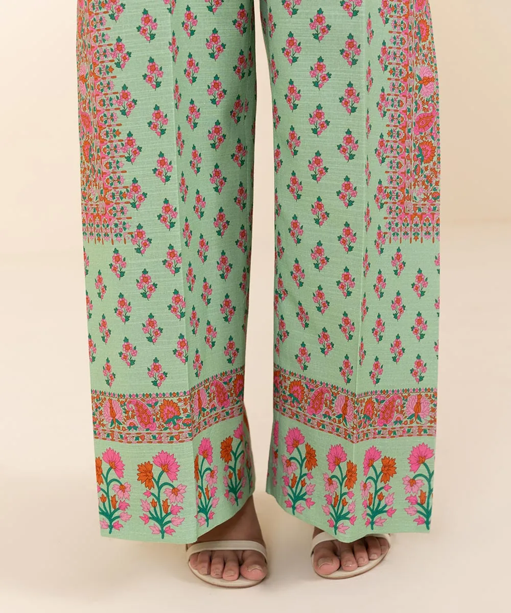 2 Piece - Embroidered Light Khaddar Suit