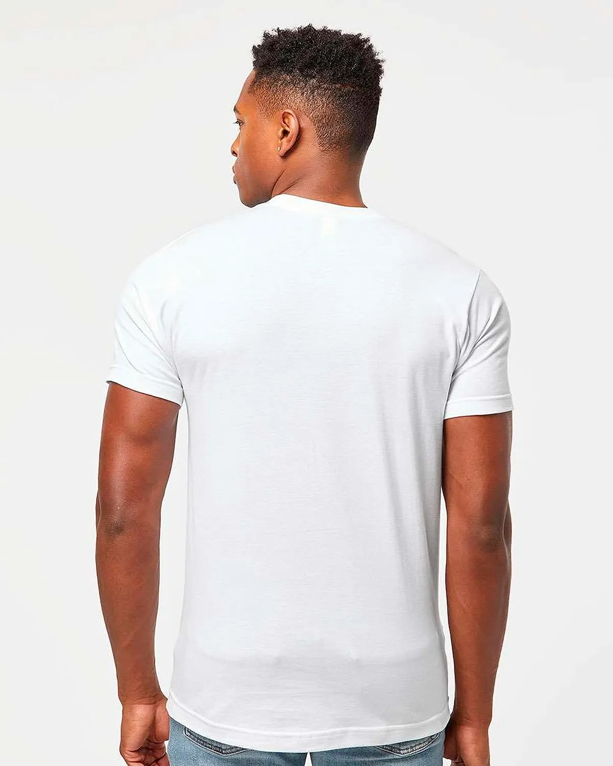 202 - Unisex Fine Jersey Tee Black