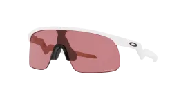 2023 Oakley Resistor Youth Sunglasses - Polished White Frame with Prizm Dark Golf