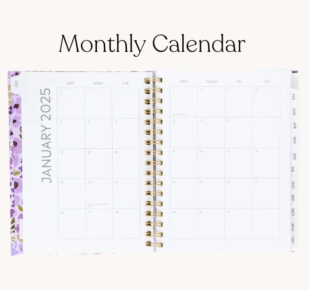 2025 Yearly Planner- Multiple Styles!