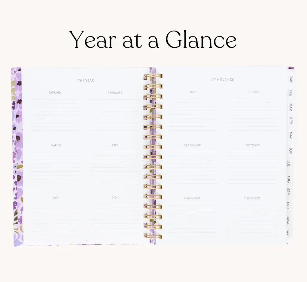 2025 Yearly Planner- Multiple Styles!