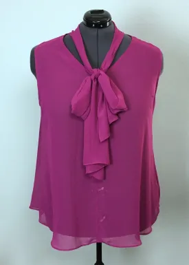 6th & LN Size 24 Fuchsia Top