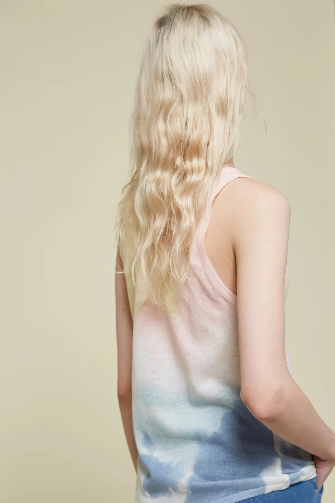85015216 Tie Dye Knit Tank - Multi