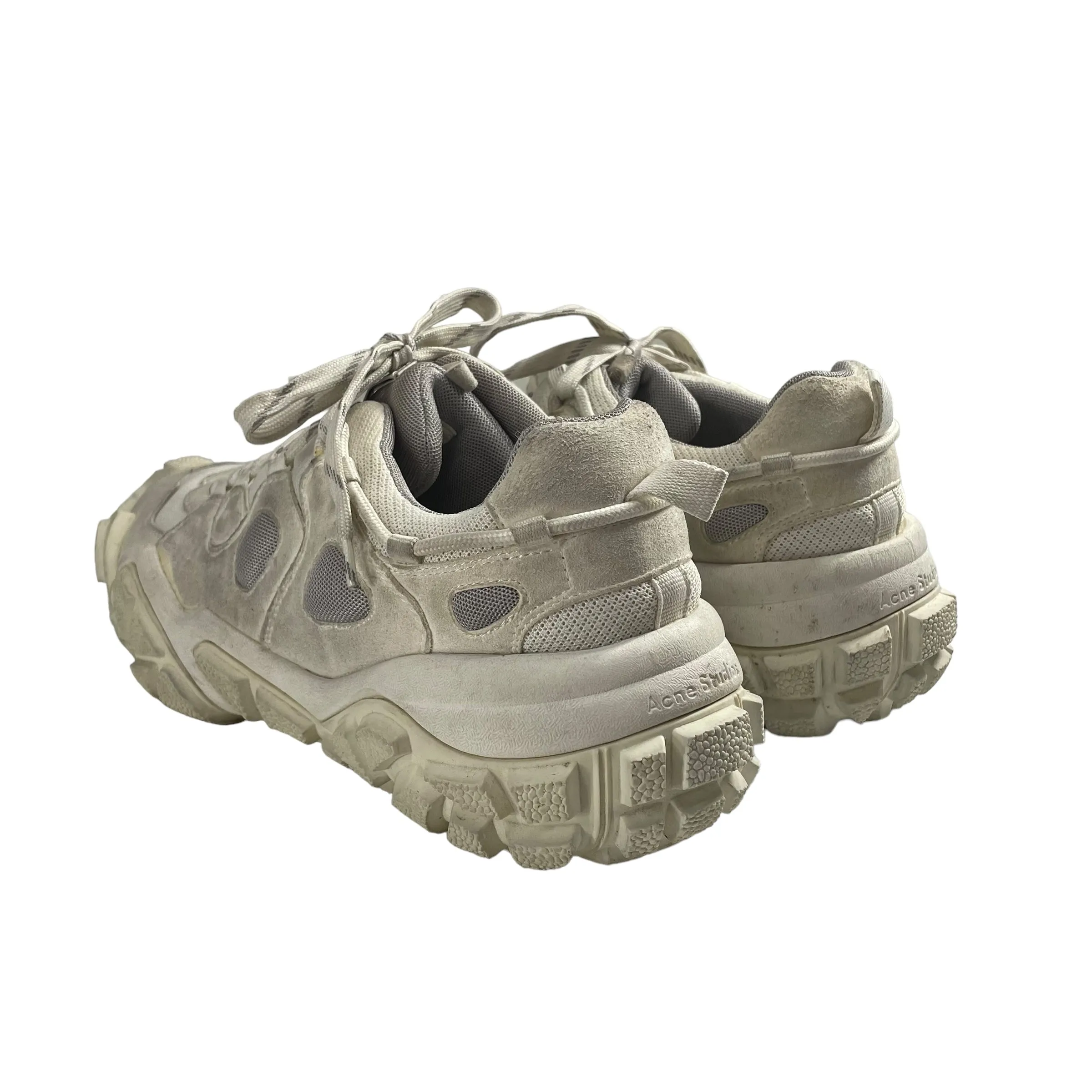 Acne Studios/Low-Sneakers/EU 45/Polyester/WHT/TRECK SHOE