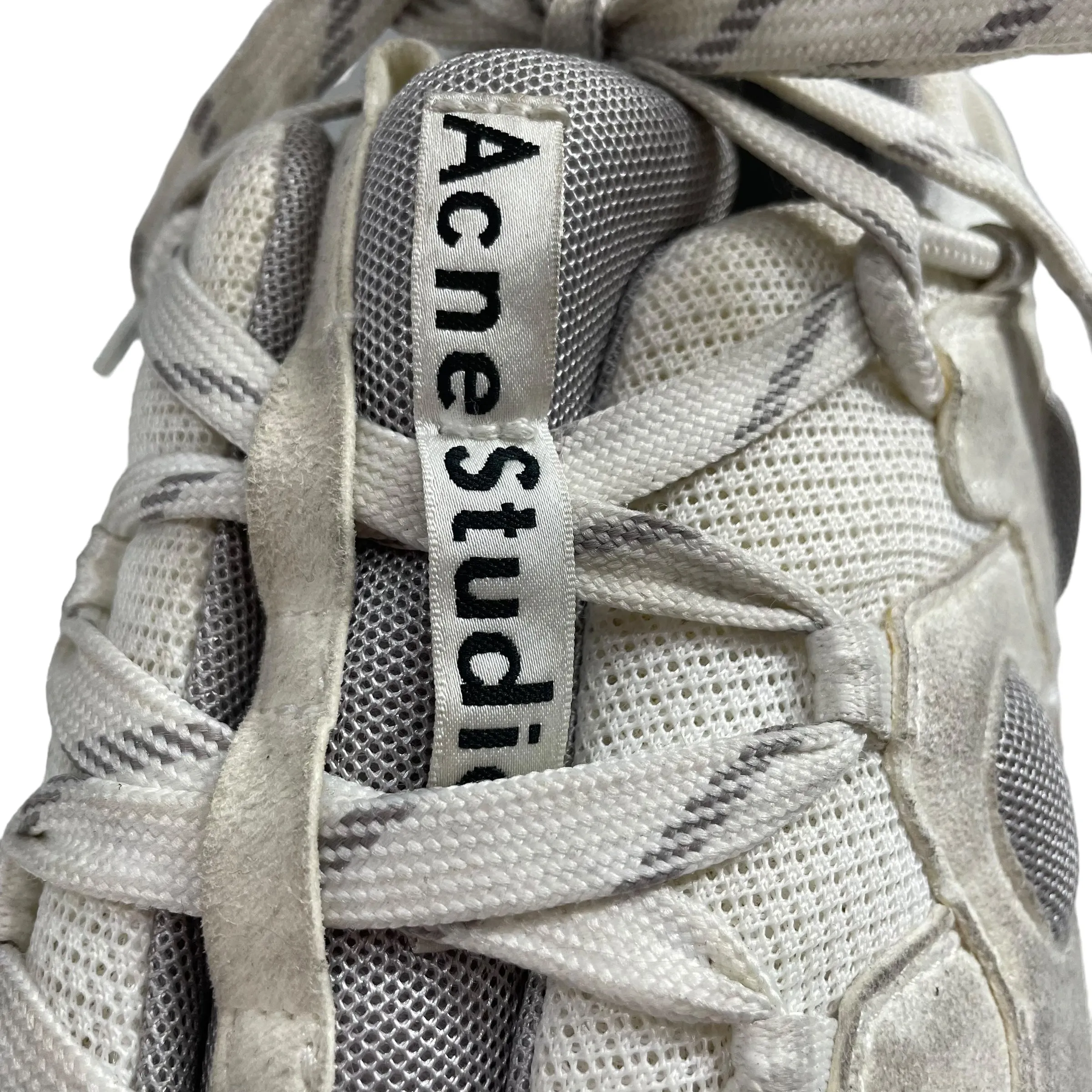 Acne Studios/Low-Sneakers/EU 45/Polyester/WHT/TRECK SHOE