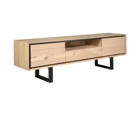 Aconite ETU Entertainment TV Unit 210cm Solid Messmate Timber Wood - Natural