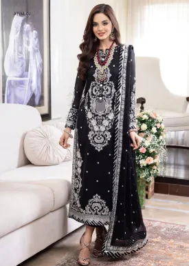 AJJM-01 Unstitched Jhilmil by Asim Jofa