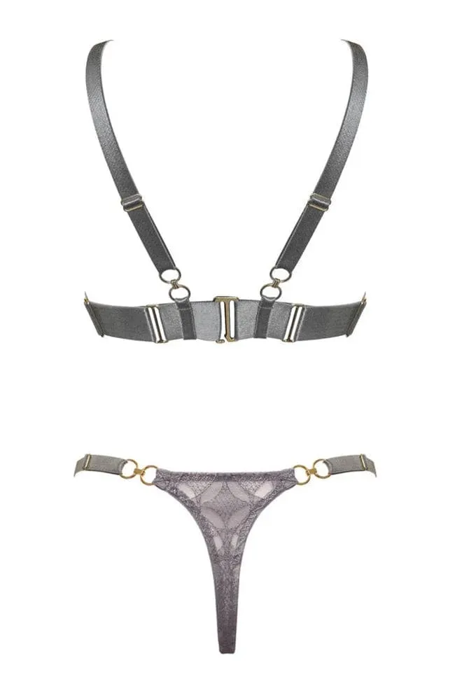 Alta Soft Cup Bra and Matching Thong Set - Lightweight and Comfortable