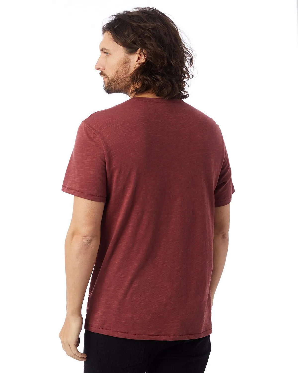 Alternative 6094S1 Men's Slub Crew T-Shirt