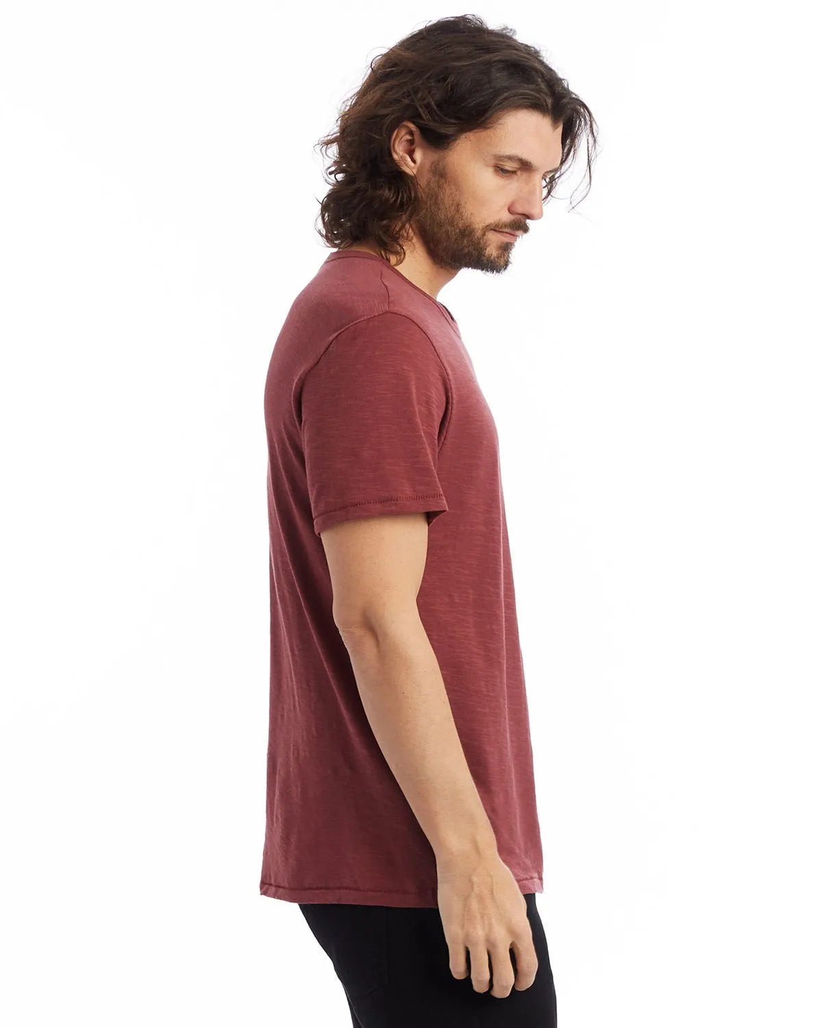 Alternative 6094S1 Men's Slub Crew T-Shirt