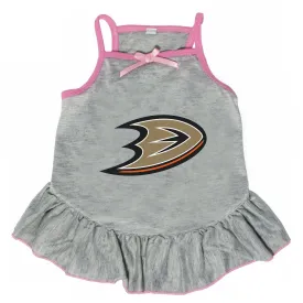 Anaheim Ducks Pet Dress Gray