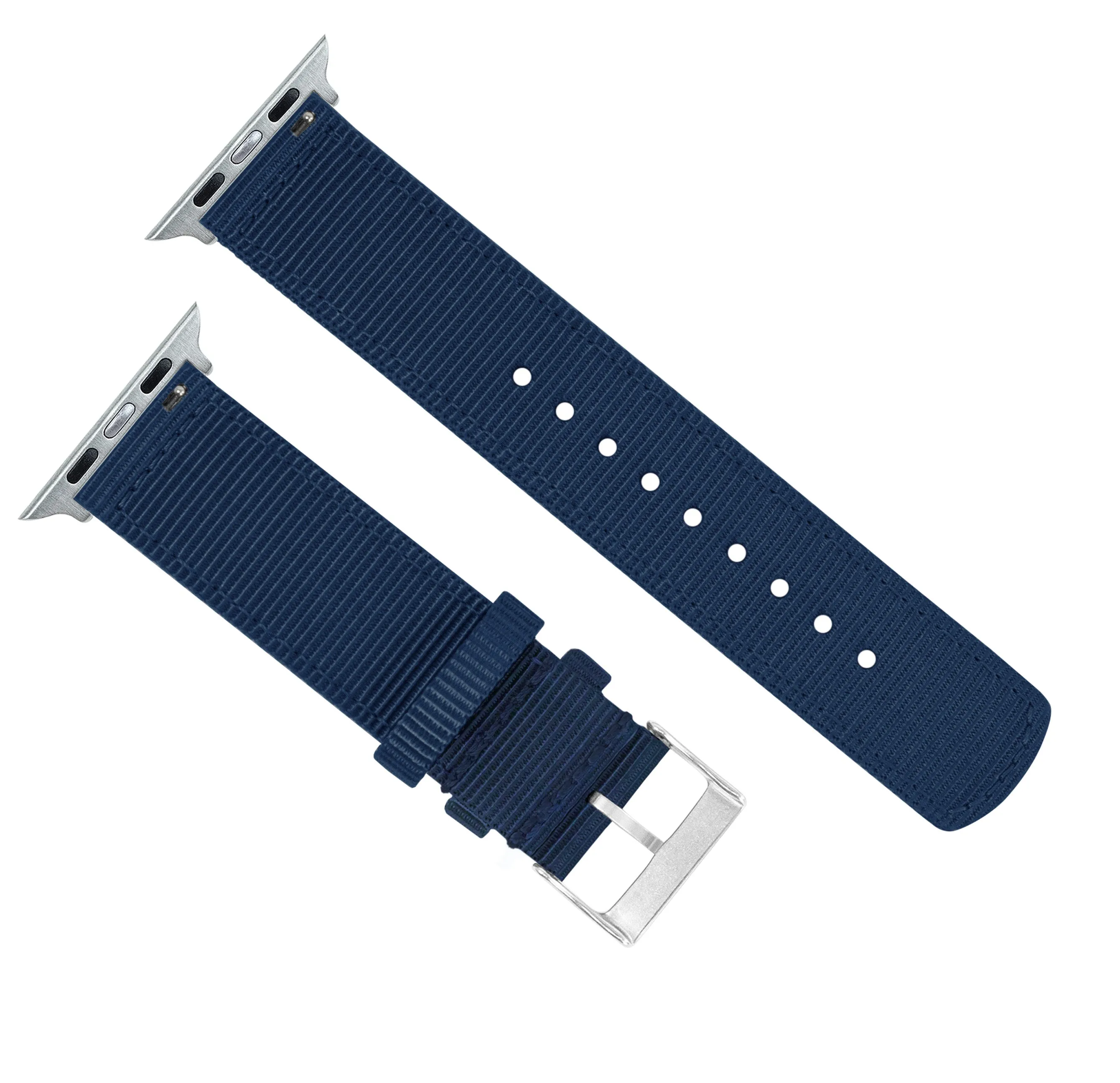 Apple Watch Two Piece NATO® Style Navy Blue Watch Band