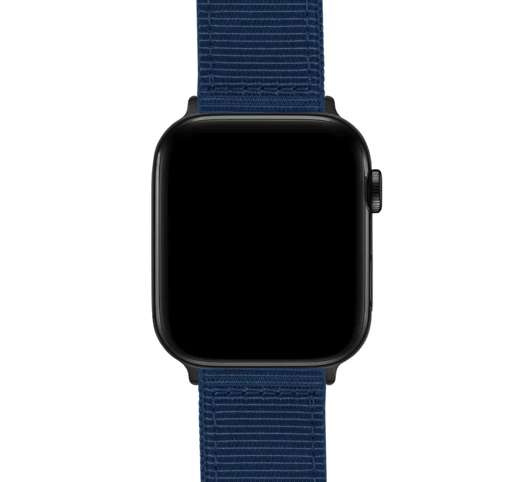 Apple Watch Two Piece NATO® Style Navy Blue Watch Band