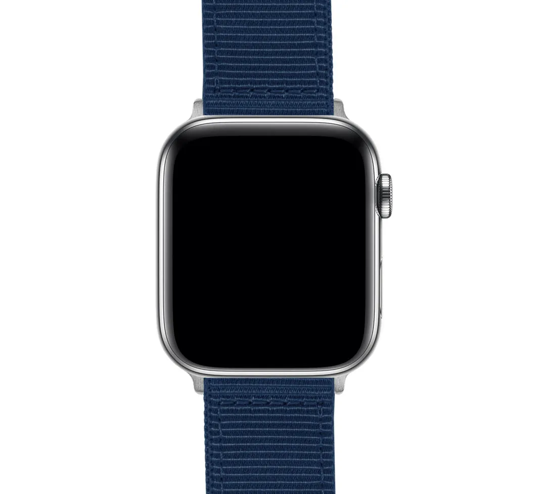 Apple Watch Two Piece NATO® Style Navy Blue Watch Band