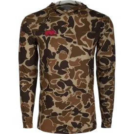 Arkansas Performance Long Sleeve Camo Hoodie