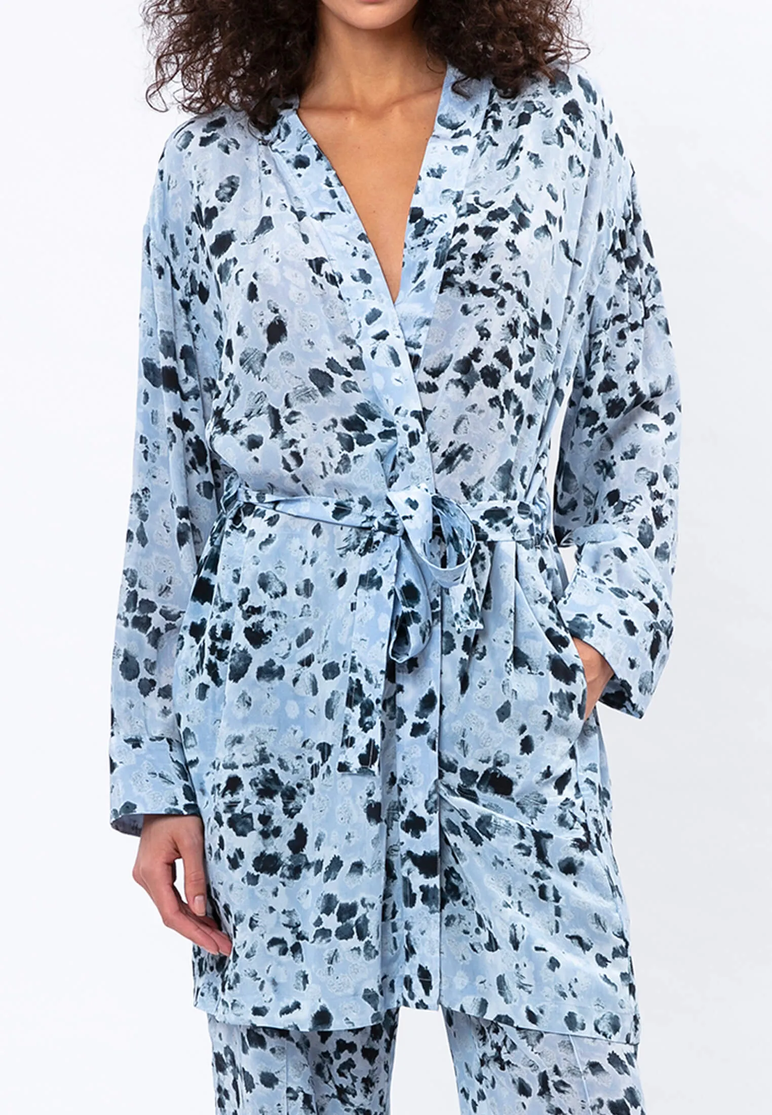 AVENTURINE CARDIGAN STILL PRINT