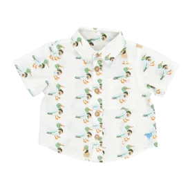 Baby Boys Jack Shirt - Mallard Friends