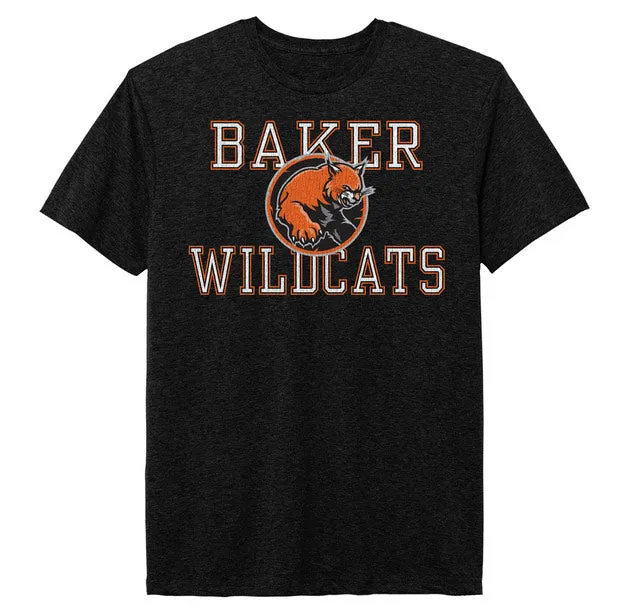 Baker Wildcats Vintage Tee