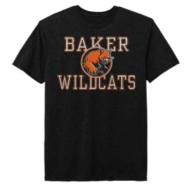 Baker Wildcats Vintage Tee