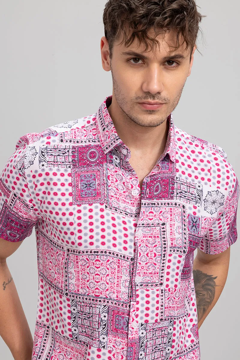 Baroque Bandana Pink Shirt