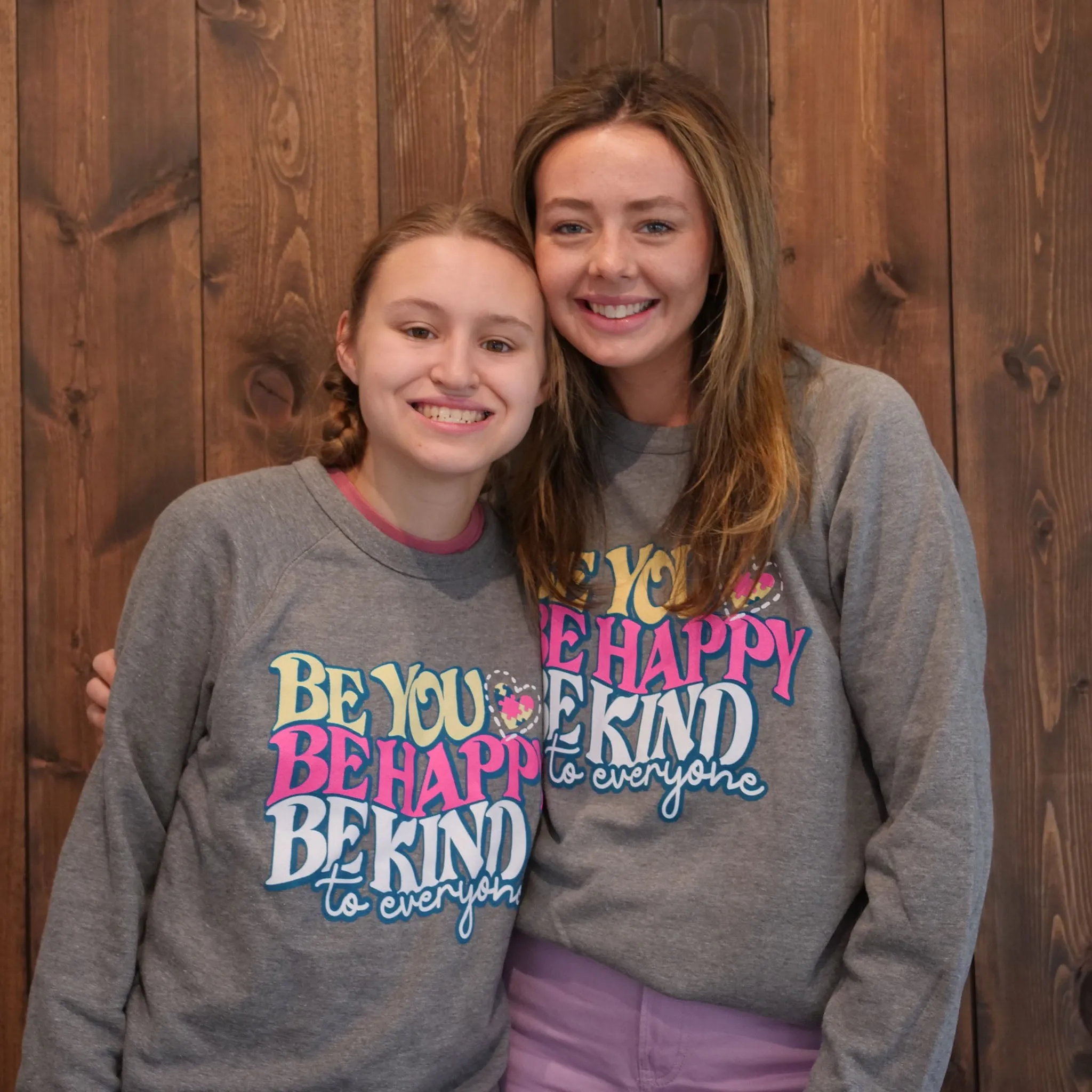 Be Happy Crewneck Sweatshirt