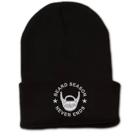 Beard Season Never Ends Beanie w/ Cuff