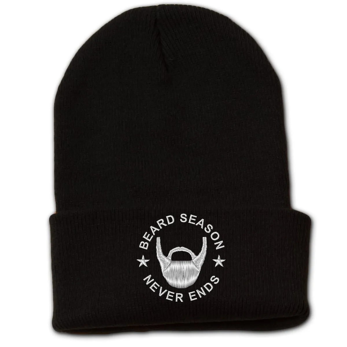 Beard Season Never Ends Beanie w/ Cuff