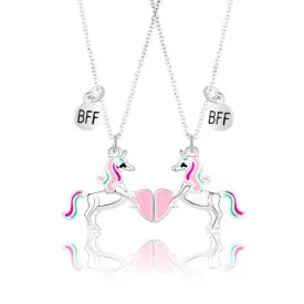 Best Friends Unicorn Necklace
