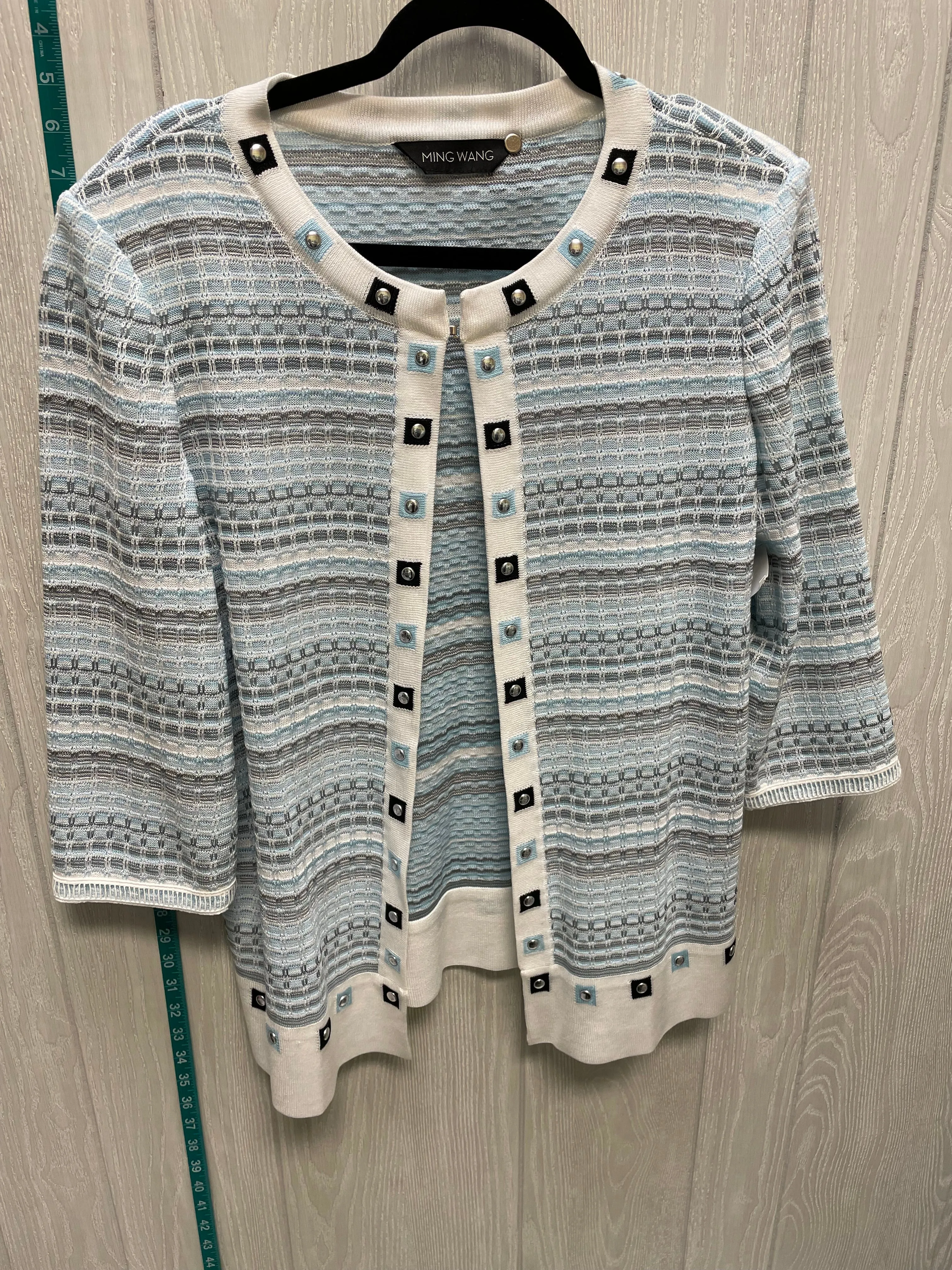 Blue Blazer Ming Wang, Size L