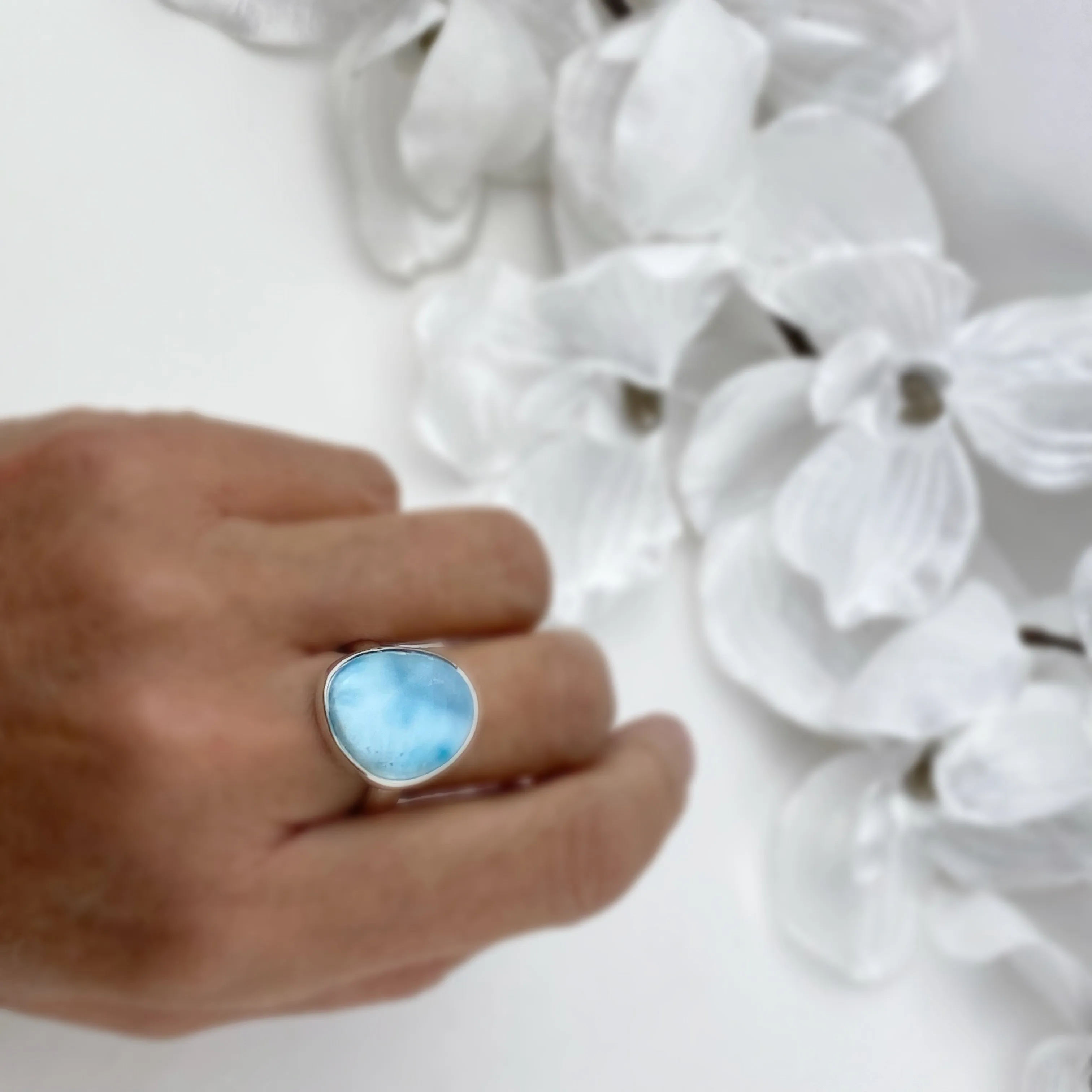 Blue Clouds Ring - VR719