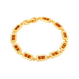Brown Colour Stone Bracelet For Womens