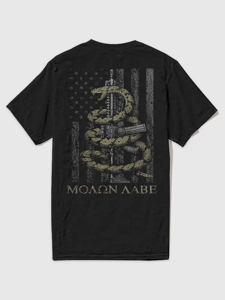 Casual Snake Graphic T-shirt