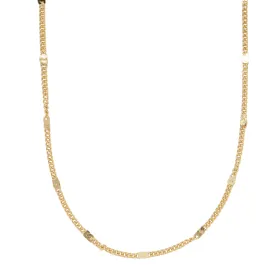 CAT recycled necklace gold-plated