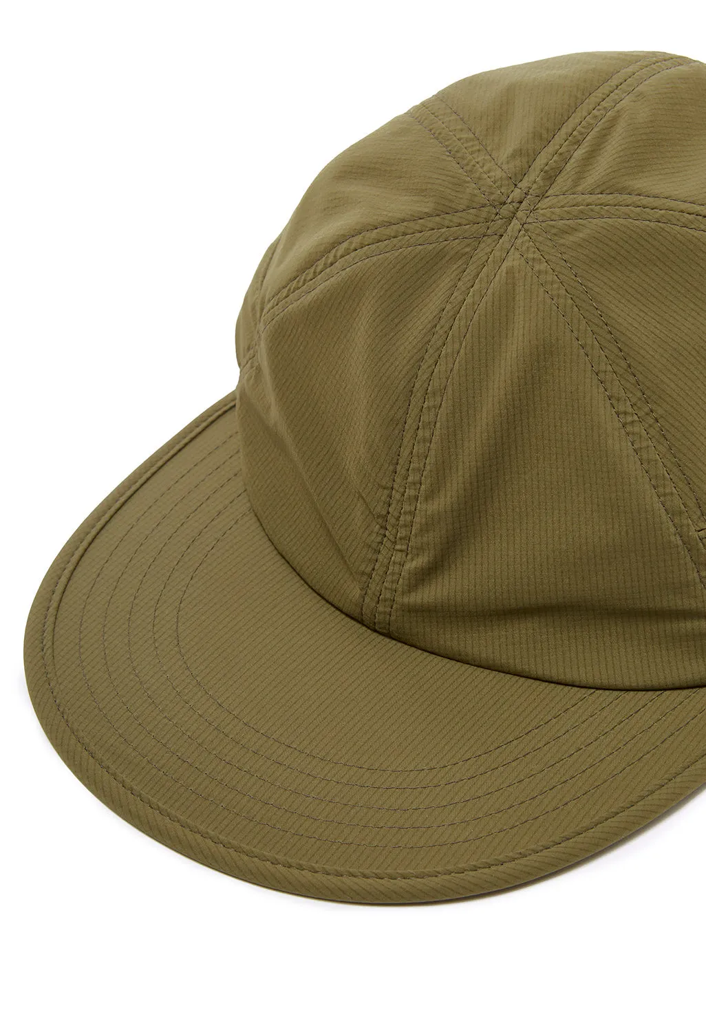 CAYL Men's Stretch Nylon Sunvisor Cap - Khaki