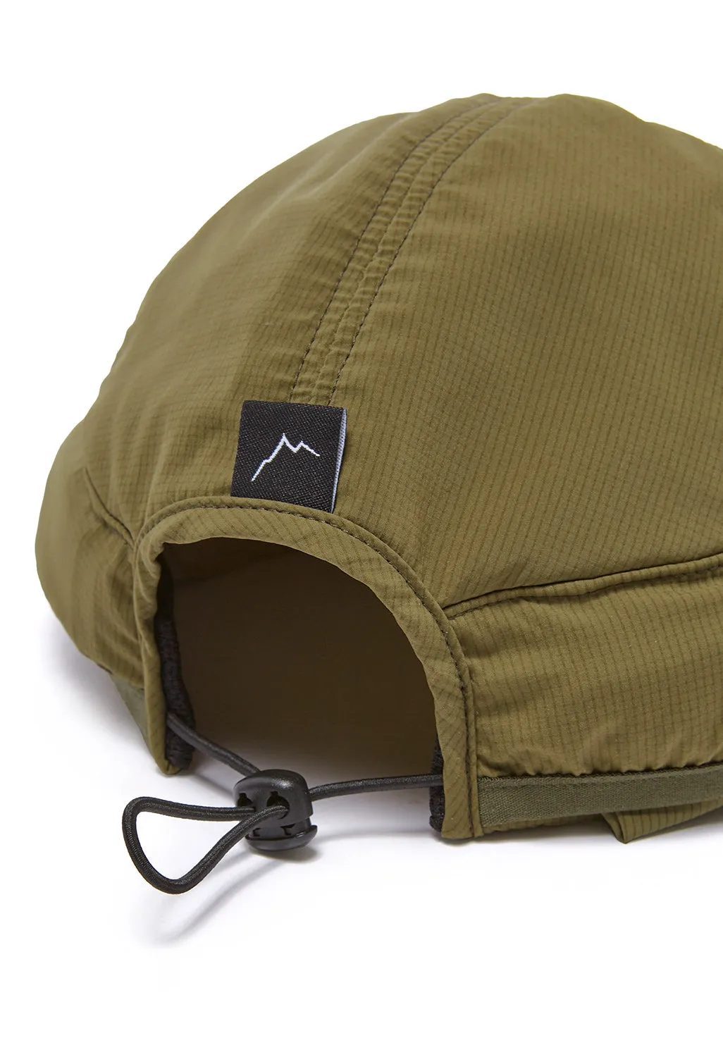 CAYL Men's Stretch Nylon Sunvisor Cap - Khaki