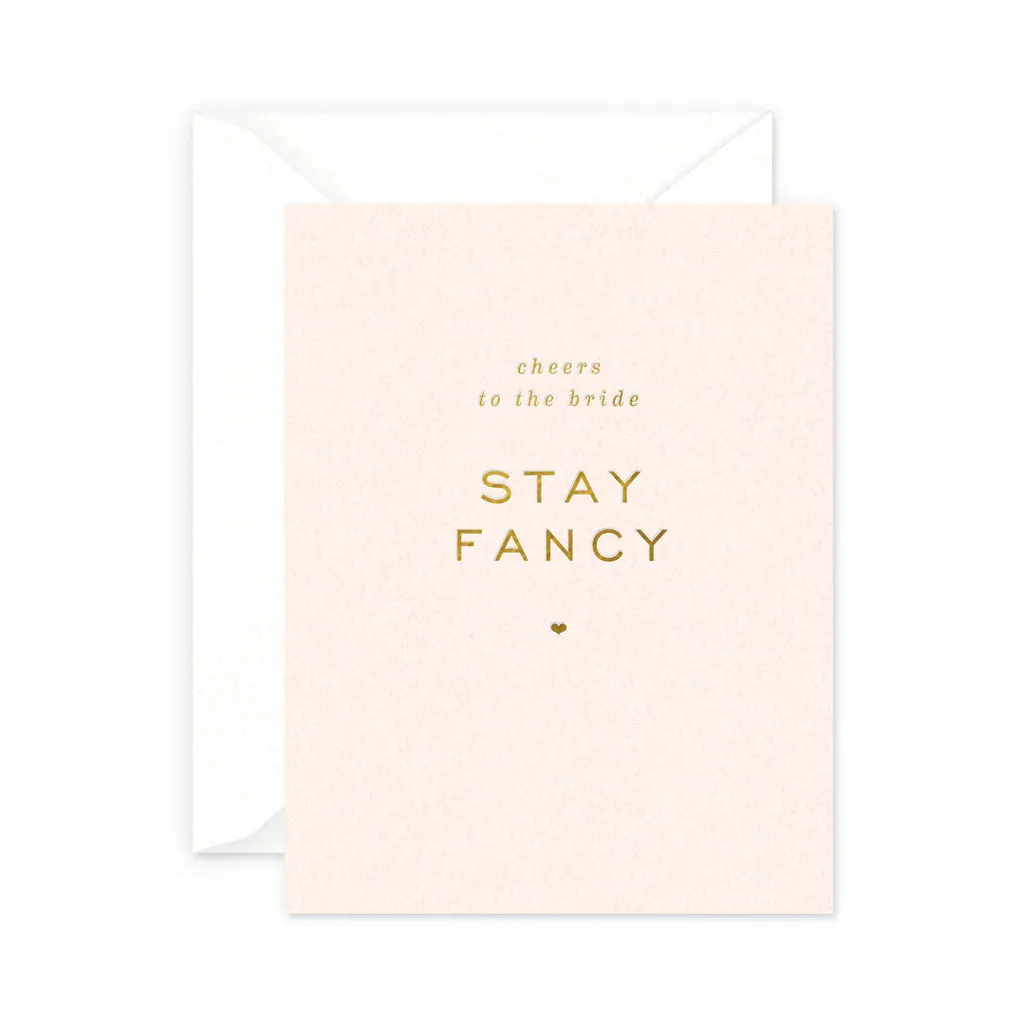 Cheers to the Bride Greeting Card