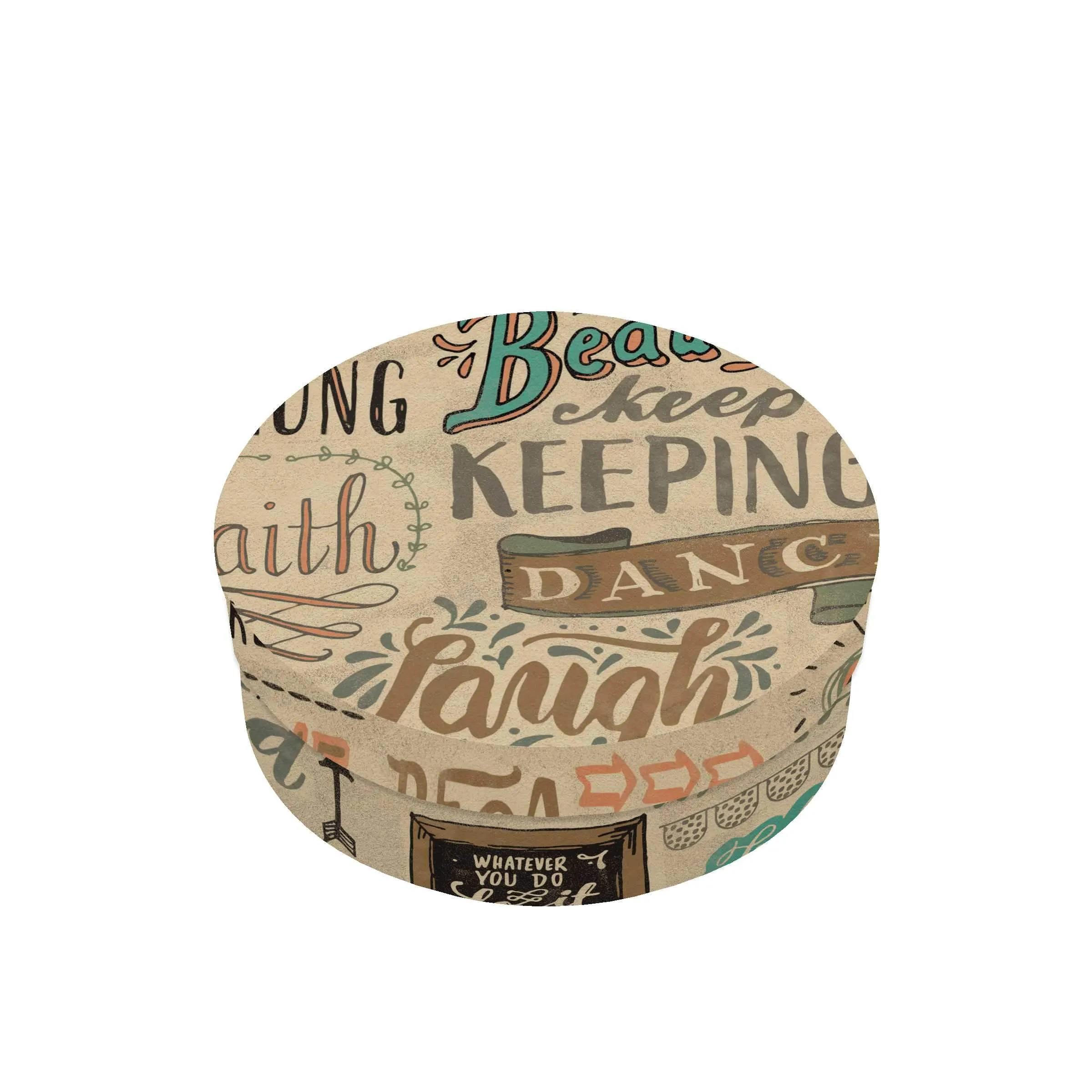 Circle Gift Box: 4" x 1.5"