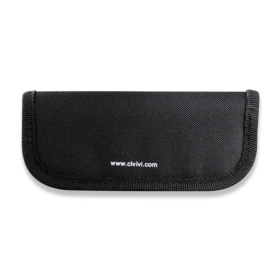 CIVIVI Black Nylon Knife Zippered Pouch