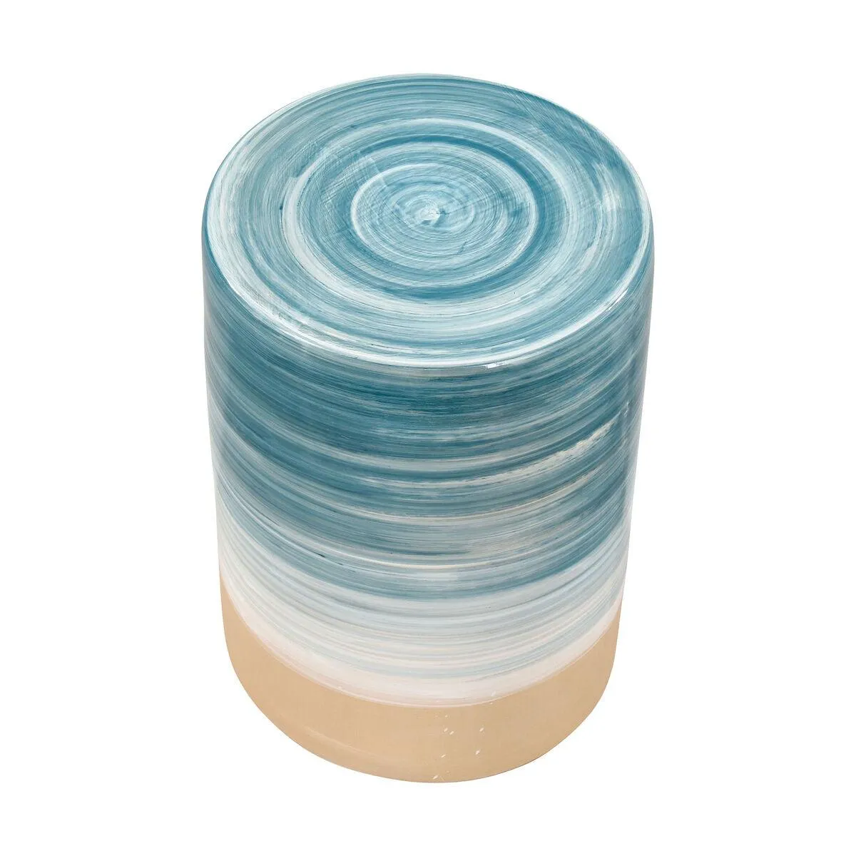 Coastal Blue Accent Stool