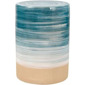 Coastal Blue Accent Stool