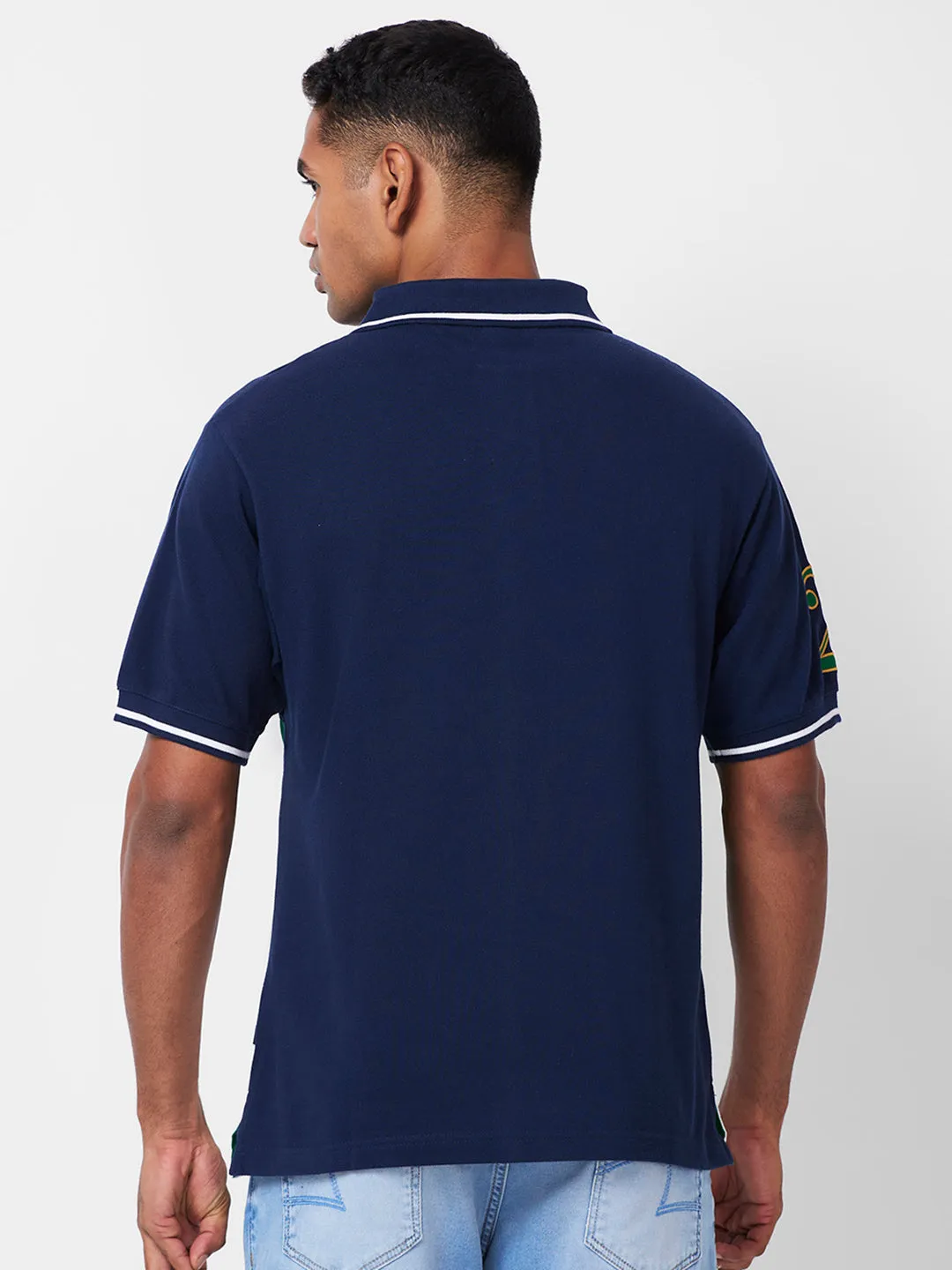 Colour Block Polo