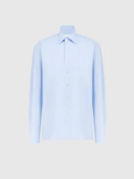 Cotton Shirt Light Blue