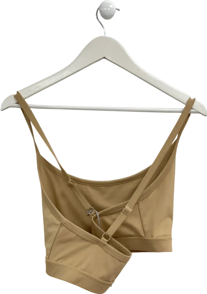 Cozi Beige Cross Back Sports Bra UK XL