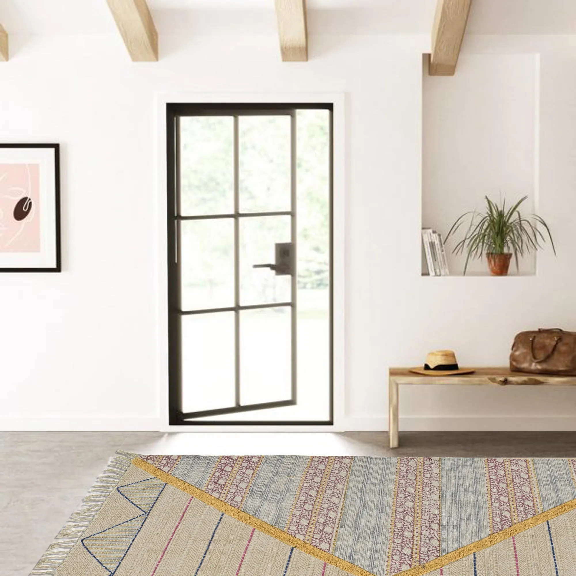 DATURA  - BLOCK PRINTED RUG