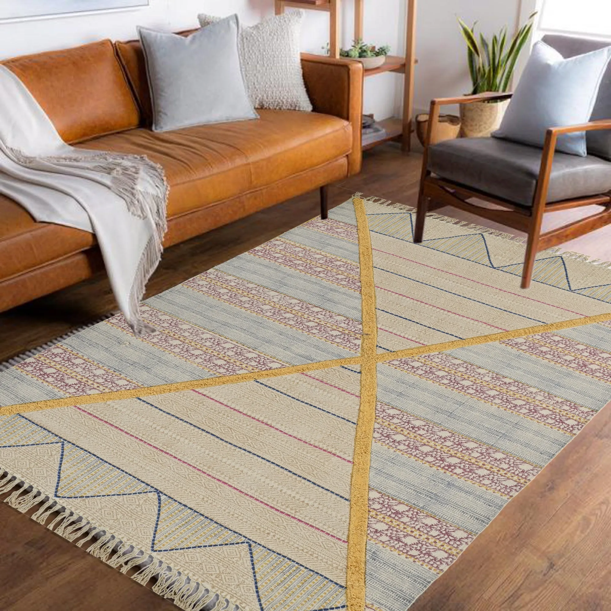 DATURA  - BLOCK PRINTED RUG