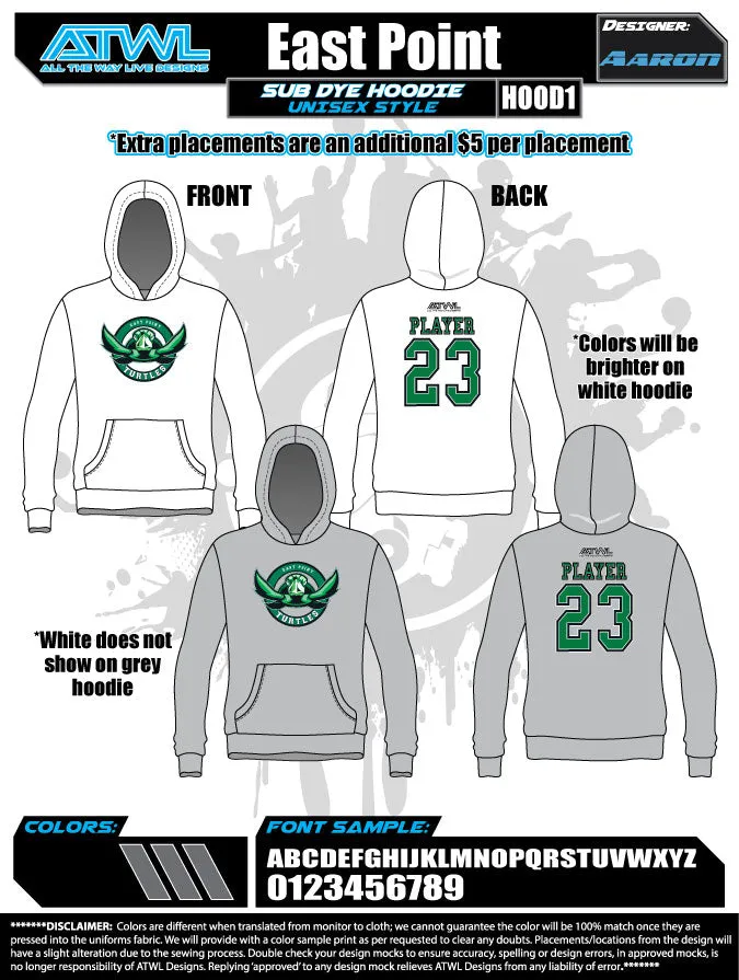 East Point Sub Dye Hoodie