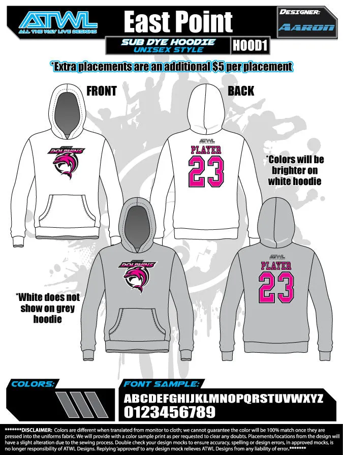 East Point Sub Dye Hoodie