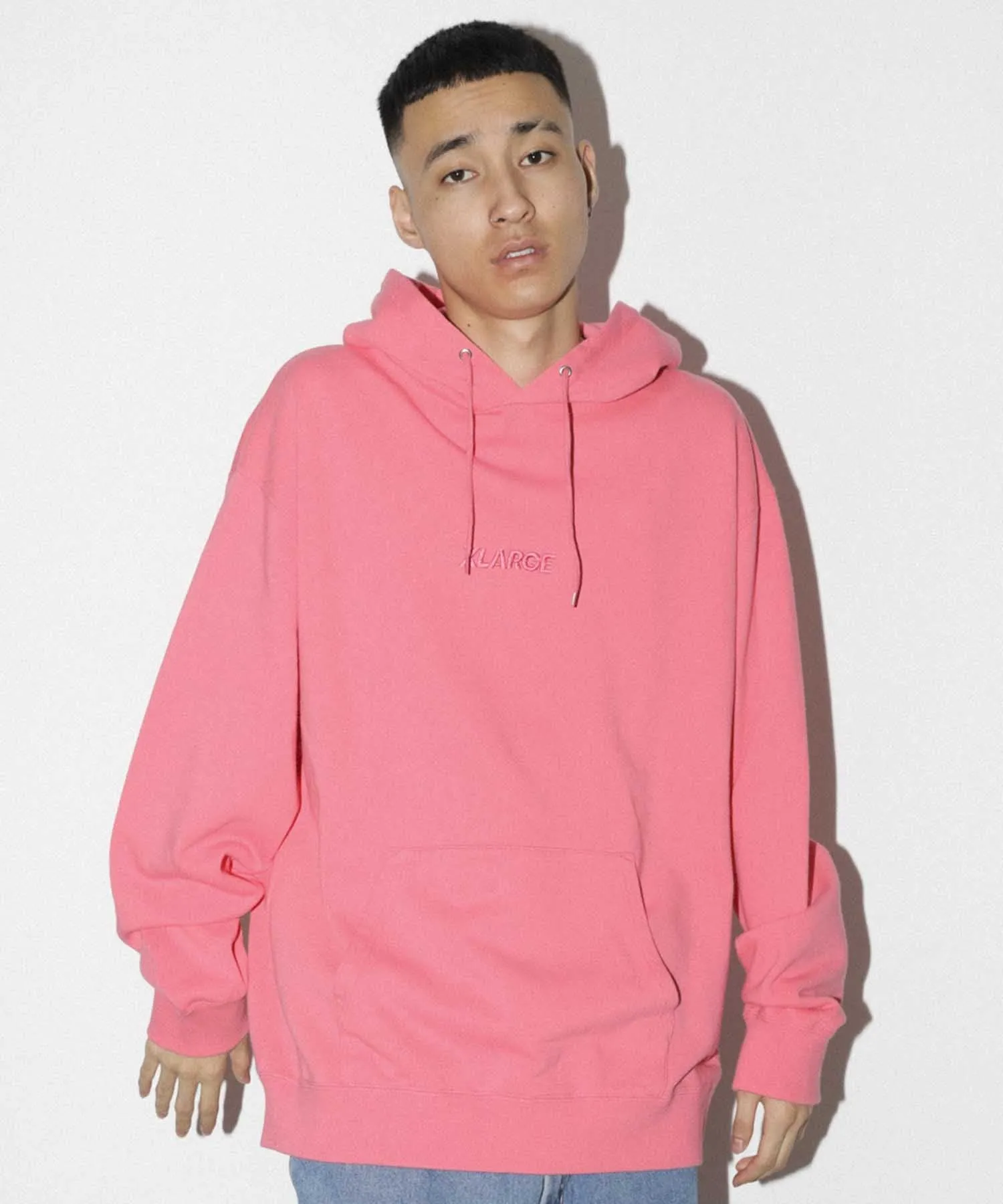 EMBROIDERY STANDARD LOGO PULLOVER HOODED SWEAT 2
