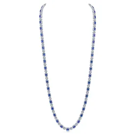 Genevieve Necklace (Sapphire)